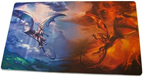 Official Order and Chaos Fire Ice Dragon Play mat Game Mat Mouse Pad