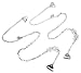 B - Elegant Crystal Party wear Bra Straps
