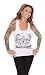 Cartel Ink Calavera Sugar Skull Beater White Sexy Shirt Tank