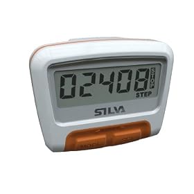 Silva EX Step Pedometer pedometer - White/Orange
