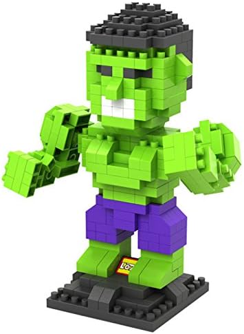 LOZ The Avengers Deadpool Hulk Block Figures Model Toys Anime Building Blocks