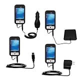 Road Warrior Kit for the Verizon XV6700 includes a Car & Wall Charger AND USB cable AND Battery Extender - Gomadic Brand w/ TipExchange Technology
