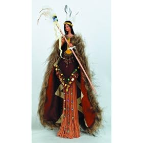 NOVA 15 Polyresin Indian Tassel Doll by Duck House Dolls