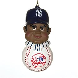 New York Yankees MLB Team Tackler Player Ornament (4.5" African American)