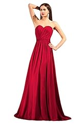 A-line Lace  Beaded Chiffon Sweetheart Evening Dress/Prom Dress/Party Dress  With Ruffles