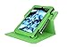 Kindle Fire HD 7 2014 Case, roocase Dual View 2014 Fire HD 7 Folio Case with Sleep/Wake Smart Cover with Multi-Viewing Stand for Amazon Kindle Fire HD 7 Tablet (4th Generation - 2014 Model), Green