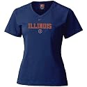Nike Illinois Fighting Illini Navy Ladies Classic School T-shirt