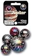 Mega Marbles - JUPITER MARBLES NET (1 Shooter Marble & 24 Player Marbles)