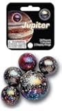 Mega Marbles - JUPITER MARBLES NET (1 Shooter Marble & 24 Player Marbles)