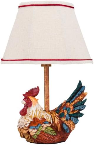 Animal World - Rooster Body Carlin Accent Lamp - Multi