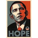 Barack Obama (Hope, Shepard Fairey Campaign) Art Poster Print - 13x19