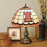 Illinois Fighting Illini Tiffany Table Lamp