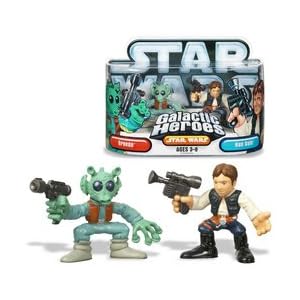 Star Wars Galactic Heroes: Han Solo and Greedo Figure 2-Pack