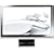 Benq E2400HD 24 Zoll WSXGA+ 16:9 Widescreen TFT HDMI, DVI, VGA (Kontrast dyn. 10.000:1, 2ms Reaktionszeit) silber-schwarz / schwarz