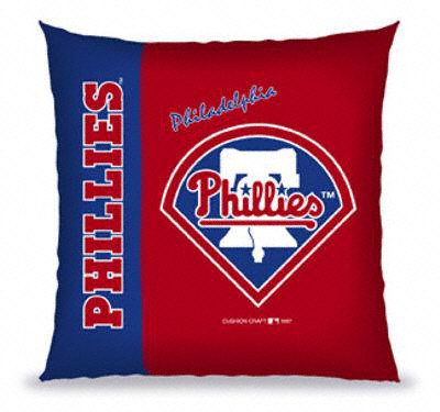 Buy Philadelphia Phillies 27 inch Vertical Stitch Floor Pillow by Biederlack