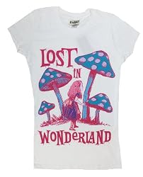 Alice In Wonderland Lost In Wonderland Women's Junior T-Shirt