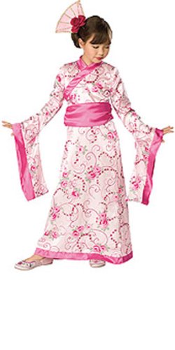 Childrens Toyshop  Toys : Asian Princess Costume: Girl's Size 4-6