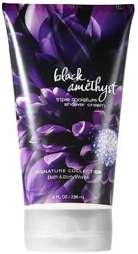 Bath & Body Works Black Amethyst Triple Moisture Shower Cream 8 oz.