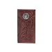 American West Leather Men's Rodeo Wallet