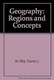 Geography, regions and concepts