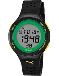 Puma Faas 200 Digital Dial Black Silicone Unisex Watch PU910931001
