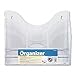 Deflecto 390201 3-Tier document organizer, desktop/wall mount, 13-3/8w x 3-1/2d x 11-1/2h, clear
