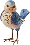 Jim Shore Heartwood Creek Mini Bluebird Figurine, 3-1/2-Inch