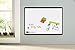 Quartet Magnetic Whiteboard, Dry Erase Markers & Magnets Value Pack, Frame Color May Vary (44200)
