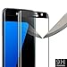Galaxy S7 Edge Screen Protector, Safodo Lion Series Tempered Glass Screen Protector [0.2mm 9H Hardness Featuring Anti-Scratch] [Ultra High Definition Invisible] - Black