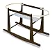 Jolly Jumper Rocking Bassinet Stand in Espresso Finish