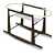 Rocking Moses Basket Stand Espresso Chocolate