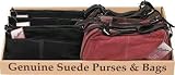 (C) 10PC SUEDE PURSE SET PDQ TRAY