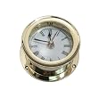 Solid Brass Ships Clock Maritime Gimbals Ship's Timekeeper