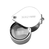 Juwelier Lupe 30 Fach 30X Vergrößerungsglas 21mm Lupen OVP