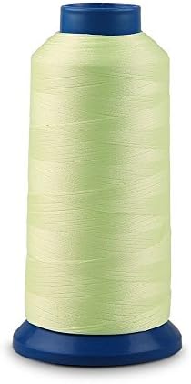 Middle Yollow Glow 1000 Yards Luminous Glow In The Dark Machine Embroidery / Sewing DIY Thread no.06