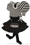 Jottum Navy/Red/White 3 Pc. Skirt Set