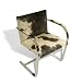 Mies van der Rohe leather BRNO chair in cowhide leather set of 2 chairs
