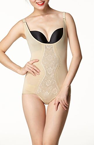 Demon Queen Women's Ultrathin High-elastic Seamless Smooth Ajustable One-piece Shapewear (4-10)