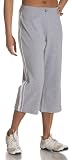 : NYL New York Laundry Women's 'Play Fair' Stretch Rib Capri, Heather Grey, Small