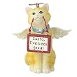 Cat Angel Christmas Ornament