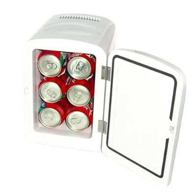 Mini Fridge Cooler / Warmer Mini Cooler & Warming personal fridge AC/DC White Mini Fridge Cooler / Warmer Mini Cooler & Warming personal fridge AC/DC White