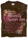 Christian T-shirt I Will Live Happily Forever After John 14:3