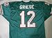 Bob Griese Miami Dolphins NFL Hand Signed Authentic Teal Jersey