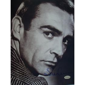 Sean Connery Rare Young James Bond 007 8x10 Signed Photo w/ Certificate of Authenticity