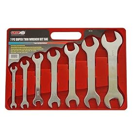 GRIP 7PC Super Thin Wrench Set SAE by Grip