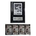 Carl Crawford Tampa Bay Rays Card plaque with 4 packs of Trading Cards