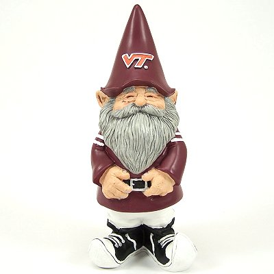 Buy VIRGINIA TECH HOKIES OFFICIAL STANDING GARDEN GNOME by Creative Enterprises