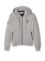 Automobili Lamborghini Sudadera con Cierre (Gris Jaspeado)