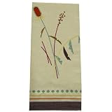 Harpers Harvest Embroidered Dishtowel - Natural