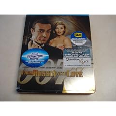 From Russia with Love James Bond 007 Blu-ray Steelbook w e-movie cash by 